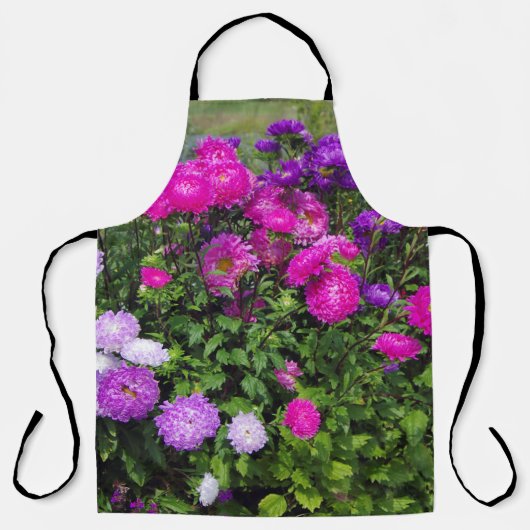 Matsumoto Flowers Schort (Voorkant)