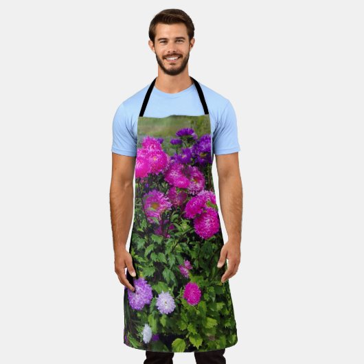 Matsumoto Flowers Schort (Gedragen)