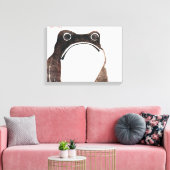 Matsumoto Hoji Frog Canvas Afdruk (Insitu (Woonkamer))