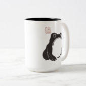 Matsumoto Hoji Funny Sad Grumpy Frog Mok (Voorkant rechts)