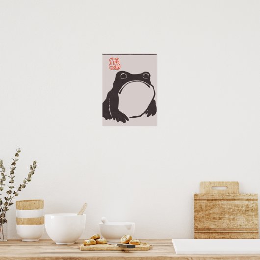 Matsumoto Hoji-vorkafdruk Poster (Keuken)