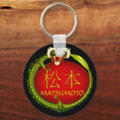 Matsumoto Monogram Dragon Sleutelhanger (Voorkant)