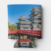 Matsumotokasteel en brug blikjeskoeler (Achterkant)