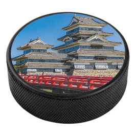 Matsumotokasteel en brug hockey puck