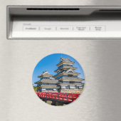 Matsumotokasteel en brug magneet (Insitu (Vaatwasser))