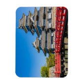 Matsumotokasteel en brug magneet (Verticaal)