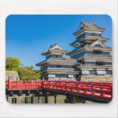 Matsumotokasteel en brug muismat (Voorkant)
