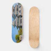 Matsumotokasteel en brug persoonlijk skateboard (Voorkant)