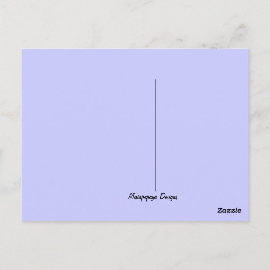 Matsuri Matsuri Briefkaart (Achterkant)