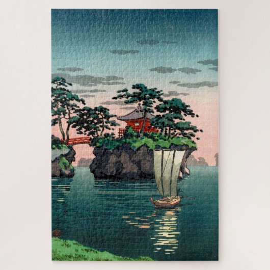 Matsushima van Tsuchiya Koitsu Legpuzzel (Verticaal)