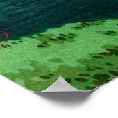 Matsushima van Tsuchiya Koitsu Poster (Hoek)