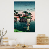 Matsushima van Tsuchiya Koitsu Poster (Keuken)