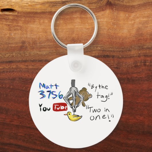 Matt3756 sleutelhanger - kunst (Voorkant)