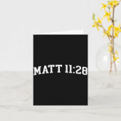 Matt 11_28  kaart (Gele Bloem)