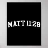 Matt 11_28  poster (Voorkant)