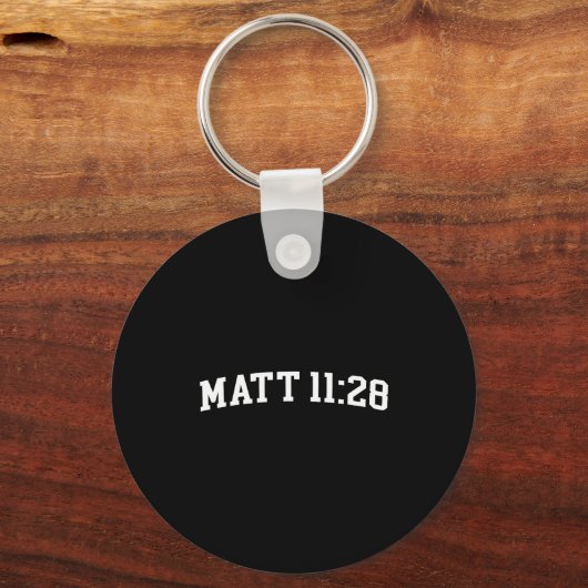 Matt 11_28  sleutelhanger (Voorkant)
