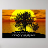 Matt 28:19 Ga daarom disciples maken Poster (Voorkant)