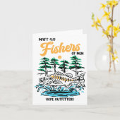 Matt 419 Vissers van Mannen Christelijk Gevist Vad Kaart (Gele Bloem)