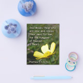 Matt 5v3 - God geeft de armen de schuld Flyer (Enkel)