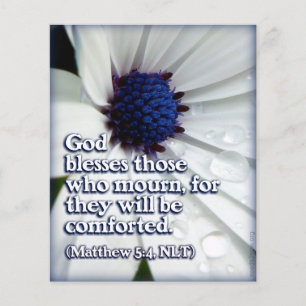 Matt 5v4 - Gezegend zijn degenen die rouwen Flyer