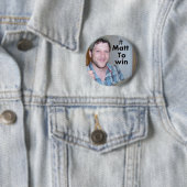 Matt Cardle to win x Factor 2010 Ronde Button 5,7 Cm (In situ)