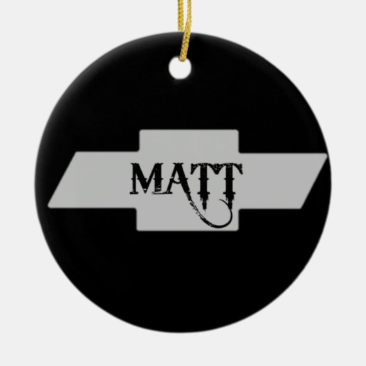 Matt Chevy Ornament (Voorkant)