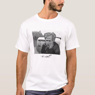 MATT CLARK laatste grijze schaal, nee wat? T-shirt