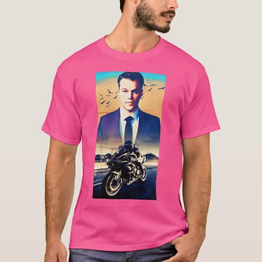 Matt Damon T-shirt (Voorkant)