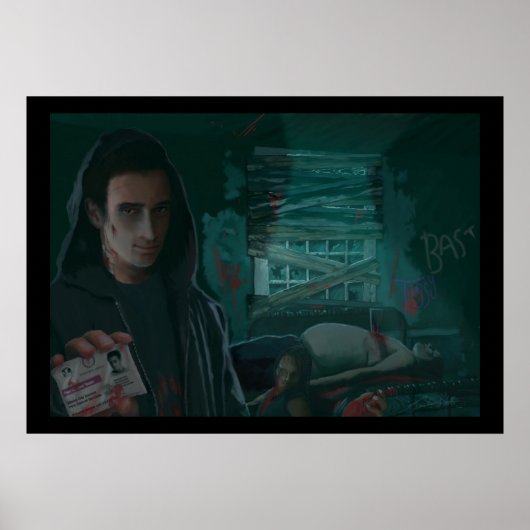 Matt, de niet bijzonder goede vampierjager. poster (Voorkant)