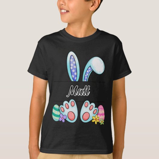 Matt Easter Bunny T-shirt (Voorkant)