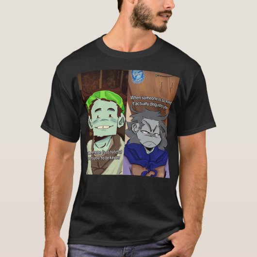 Matt en Tehm @/!3N15 T-shirt (Voorkant)