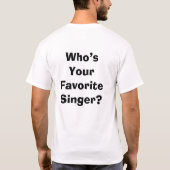 Matt for Pres, Matt for Pres T-shirt (Achterkant)