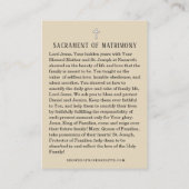 Matt & Haley Wascher Place Card Plaatskaartje (Achterkant)