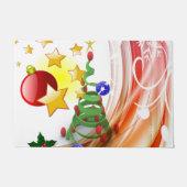 Matt met kerstdeur deurmat (Voorkant)