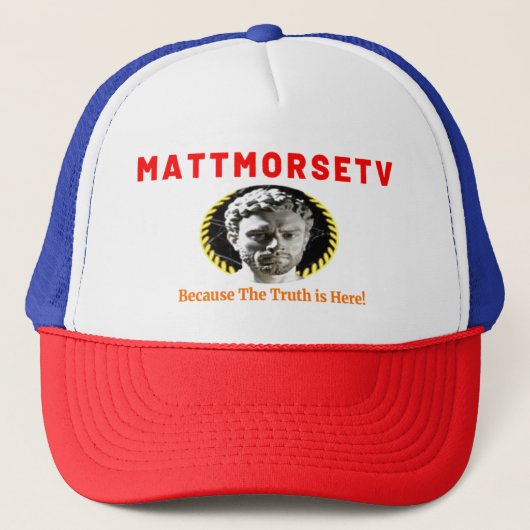 Matt Morse TV Trucker Hat Pet (Voorkant)
