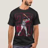 Matt Olson Atlanta Baseball MLB Spelers MLBOLS40 T-shirt (Voorkant)