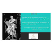 Matt. VI:33 Icon Foto Afdruk (Voorkant)