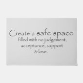 Matt voor veilige ruimte deurmat (Voorkant)