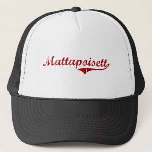 Mattapoisett Massachusetts Classic Design Trucker Pet