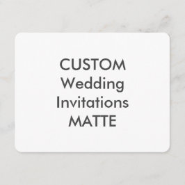 MATTE 120 lb 5,5 inch x 4,25 inch bruiloft Kaart