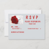 Matte 3,5 x 5 inch, standaard witte enveloppen inb RSVP kaartje (Voorkant)