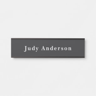 Matte Black Professional Plain Modern Elegant Deurbordje