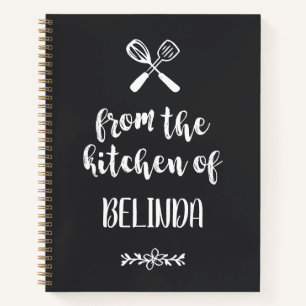 Matte Black Whisk Spatula uit de keuken van Notitieboek