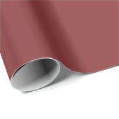 Matte Burgundy Wrapping Paper Roll - Elegant Solid Cadeaupapier (Rol Hoek)