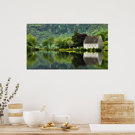 Matte Canvas of St. Finbarrs Oratory Poster (Keuken)