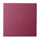 Matte Cerise Square Kitchen en Bathroom Tegeltje (Voorkant)