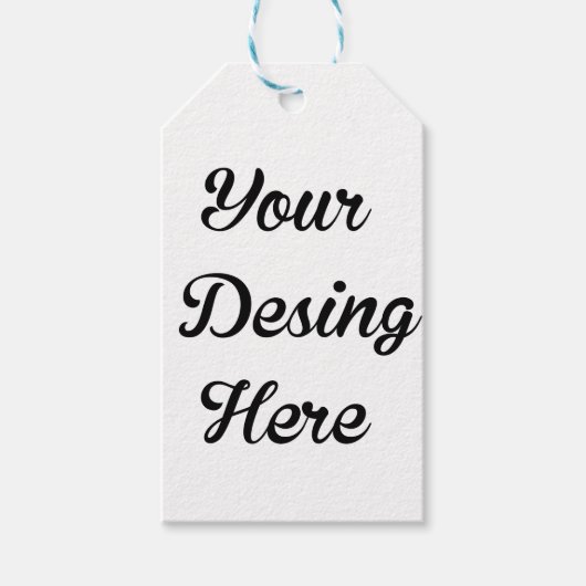 Matte Custom Brunch en Bubble Gift Labels Cadeaulabel (Voorkant)