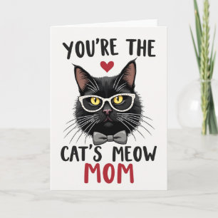 Matte Feline Jij Bent De Beste Moeder Kaart