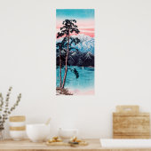 Matte Galerij Kwaliteit Poster Print "Lingering Sn (Keuken)