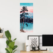 Matte Galerij Kwaliteit Poster Print "Lingering Sn (Thuiskantoor)